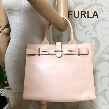 [ 새상품급 ] FURLA 훌라 핸드백 올 가죽