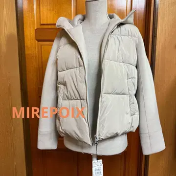 MIREPOIX 이소재 숏코트 9호 샌드베이지