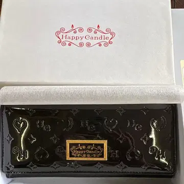 미사용 새상품 happy candle 장지갑 박스 포함