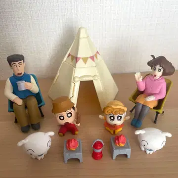 짱구는 못말려(크레용 신짱) 가챠가챠 캠핑