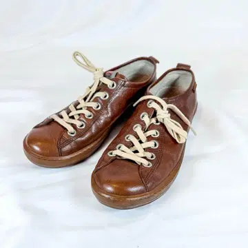 CAMPER 캠퍼 가죽 신발 브라운 37