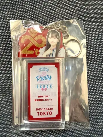 야마자키 소라 AKB48 전국 투어 복권 지역 한정판 아크릴 키링 도쿄