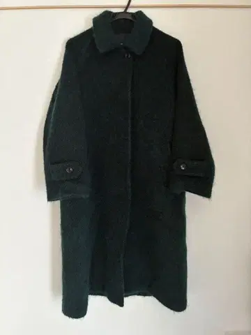 [ 새상품급 ] FRAMeWORK 다크 그린 롱 코트