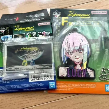 제일복권 사이버펑크 엣지러너즈 D상 F상 2점 세트