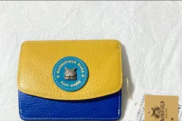 [새상품] wachifield 와치필드 코인 케이스 파랑 옐로우 컬러