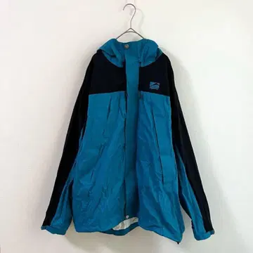 4371 apoy 남성용 나일론 자켓 마운틴 후드티 3L 파랑