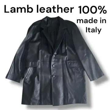 가죽 코트 가죽 자켓 램 가죽 자켓 코트 천연 가죽 블랙