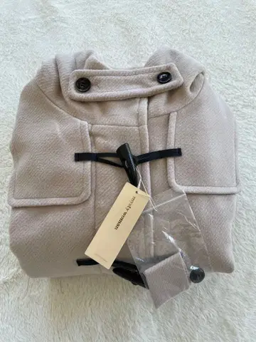 후드 부착 더플 코트 S 사이즈 베이지