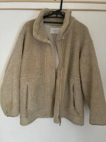 [ 새상품급 ] FRAMEWORK 플리스 자켓 베이지