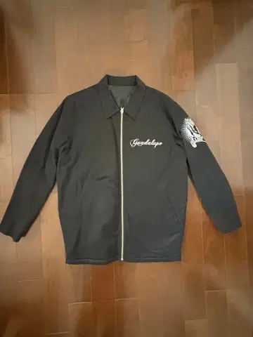 octopus army 자수 자켓 블랙 XL