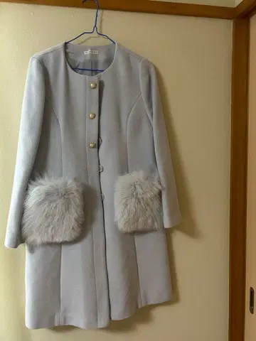 WILLSELECTION 퍼 트리밍 롱 코트