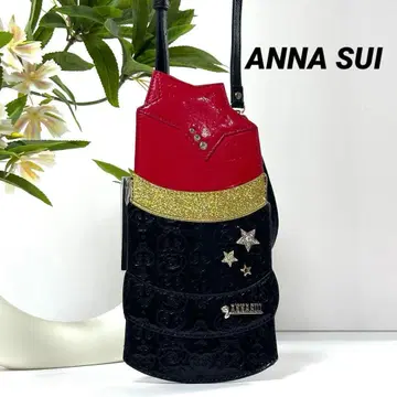 [새상품급] ANNA SUI 립스틱형 스마트폰 숄더백