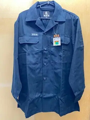 관동토비 오픈 셔츠 7440 OP-200 31 네이비 LL