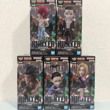 헌터 x 헌터 월드 콜렉터블 피규어 환영여단 5체 세트