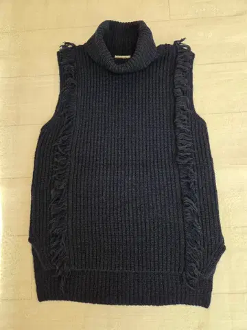 irregular ships 네이비 니트 베스트