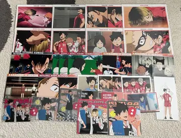 하이큐 쓰레기장의 결전전 엽서 브로마이드 쿠로오 테츠로 코즈메 켄마