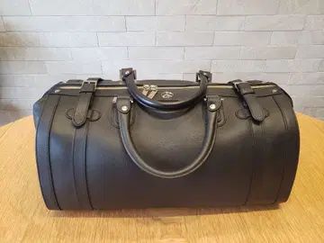 Mercedes-Benz 가죽 보스턴 백 골드 파일