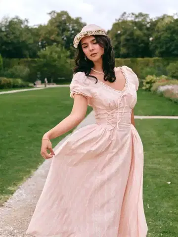 Lacemade 핑크 원피스