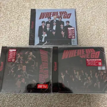 JO1 WHERE DO WE GO 일반ver+최초 한정A&B