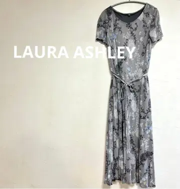 로라 애슐리 LAURA ASHLEY 꽃 페이즐리 무늬 원피스 M