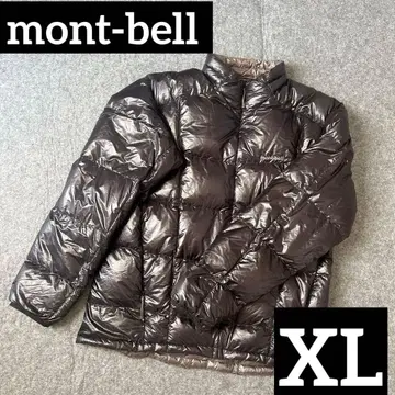 [ 새상품급 ] mont-bell 몽벨 다운 자켓 퀼팅 블랙 XL 경량