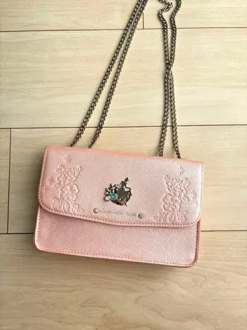 [ 새상품 ] 사만사 베가 신데렐라 플라워 엠보싱 핑크 숄더백