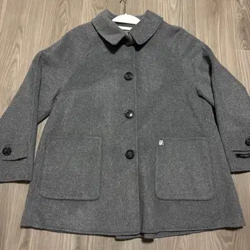 ZERO 코트 그레이 미들 기장 S 사이즈