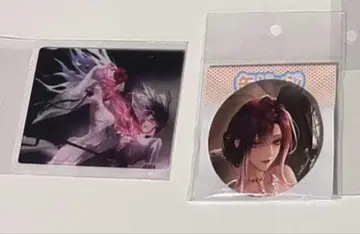 무기미도 eeo 복권 샤로엠 캔뱃지 아크릴 카드