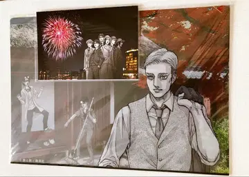 진격의 거인 리바이 엘빈 미개봉 2점 세트 진격의 히타 클리어 파일