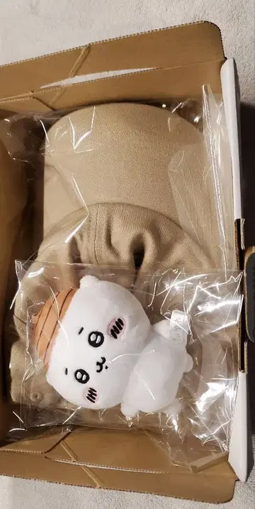 치이카와 (먼작귀) 동동이 모자 마스코트와 캡