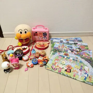 호빵맨 완구 묶음 판매 가챠 퍼즐