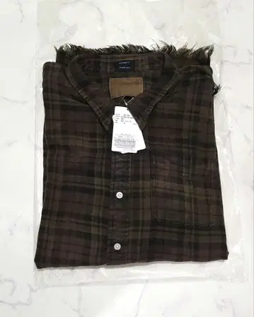 R13 SHREDDED SEAM DROP NECK SHIRT