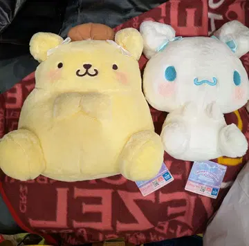 산리오 마루마루오미미 BIG 봉제 인형 폼폼푸딩 시나모롤