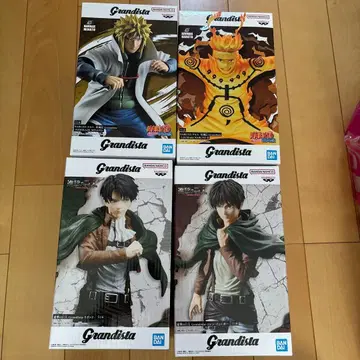 [ 미개봉 ] NARUTO 나루토 미나토 진격의 거인 리바이 엘렌 피규어