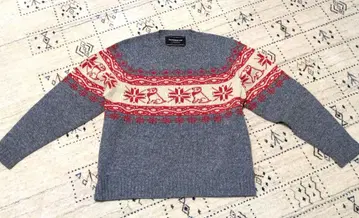 sarahbrand 사라브랜드 래글런 니트 노르딕 무늬 긴팔 스웨터