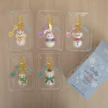 더피 앤 프렌즈 시크릿 오브 스노우위 데이 참 5종 세트