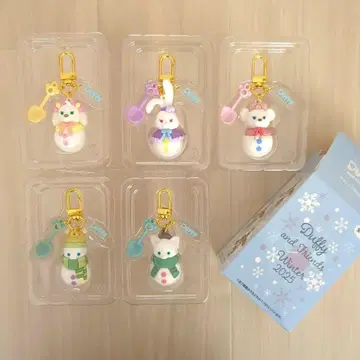 더피 앤 프렌즈 시크릿 오브 스노우위 데이 참 5종 세트