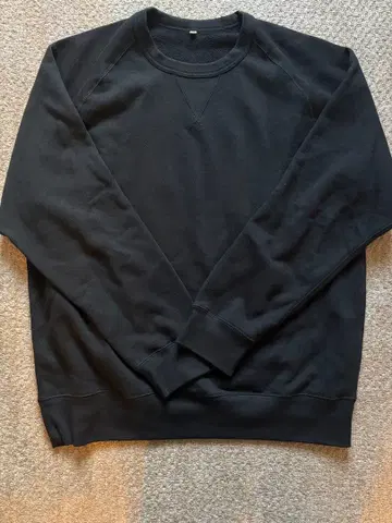 신사 옛날 방식 그대로 짜서 만든 맨투맨 풀오버