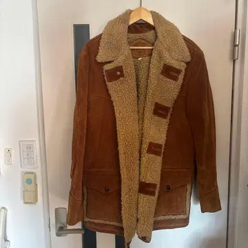 Gary Gordon 시어링 자켓 브라운