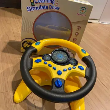 [ 박스 있음 ] 핸들 완구 흡착판 벨트 포함 효과음 음악 있음