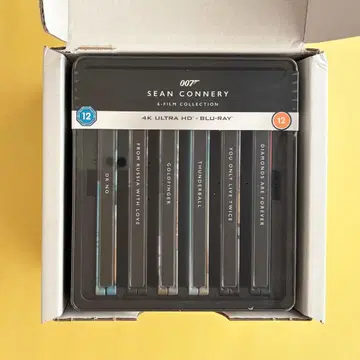 숀 코네리 6-Film Collection 스틸북