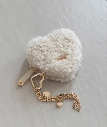 RANDA 하트 코인 케이스 화이트