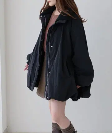 [ apres jour clair ] 벌룬 충전솜 아우터