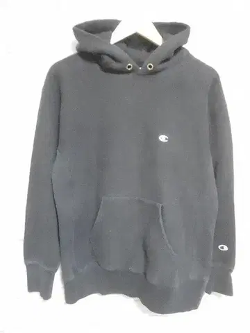 Champion 챔피온 리버스 위브 후드티 블랙