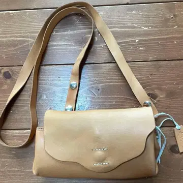 소가죽 지갑 숄더 USED