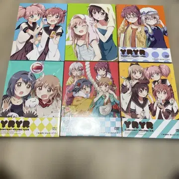 유루유리 산 하이! DVD 전 6권 세트