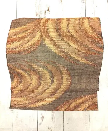 순수 실크 직 나고야 오비(No.529)