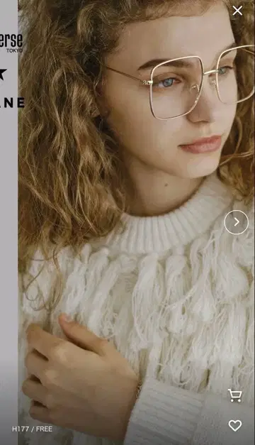 [ CONVERSE TOKYO x CLANE ] 프린지 니트