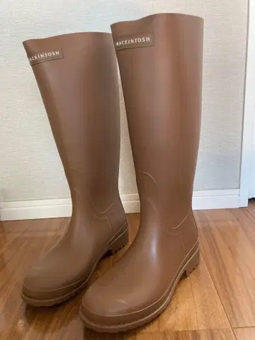 [ 새상품 하자품 ] MACKINTOSH WISTON 레인부츠 브라운