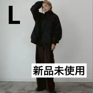 시마무라 hideka 방수 지퍼 블루종 L 블랙